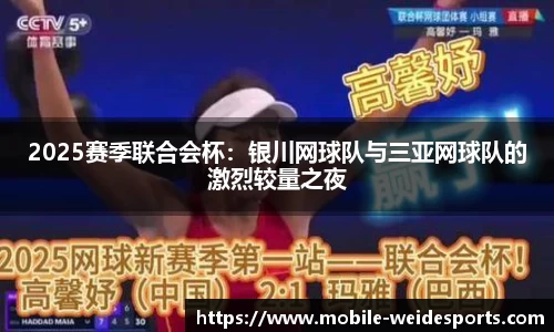 2025赛季联合会杯：银川网球队与三亚网球队的激烈较量之夜